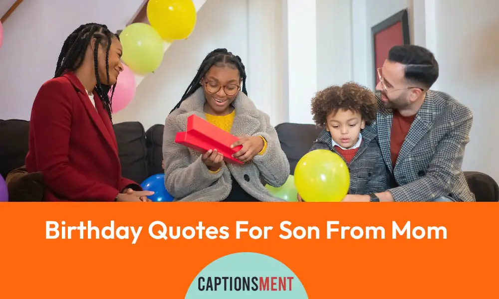 Heart Touching Birthday Quotes For Son From Mom