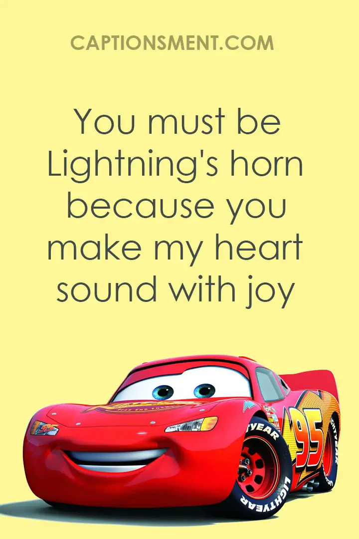 Dirty Lightning Mcqueen Pick Up Lines