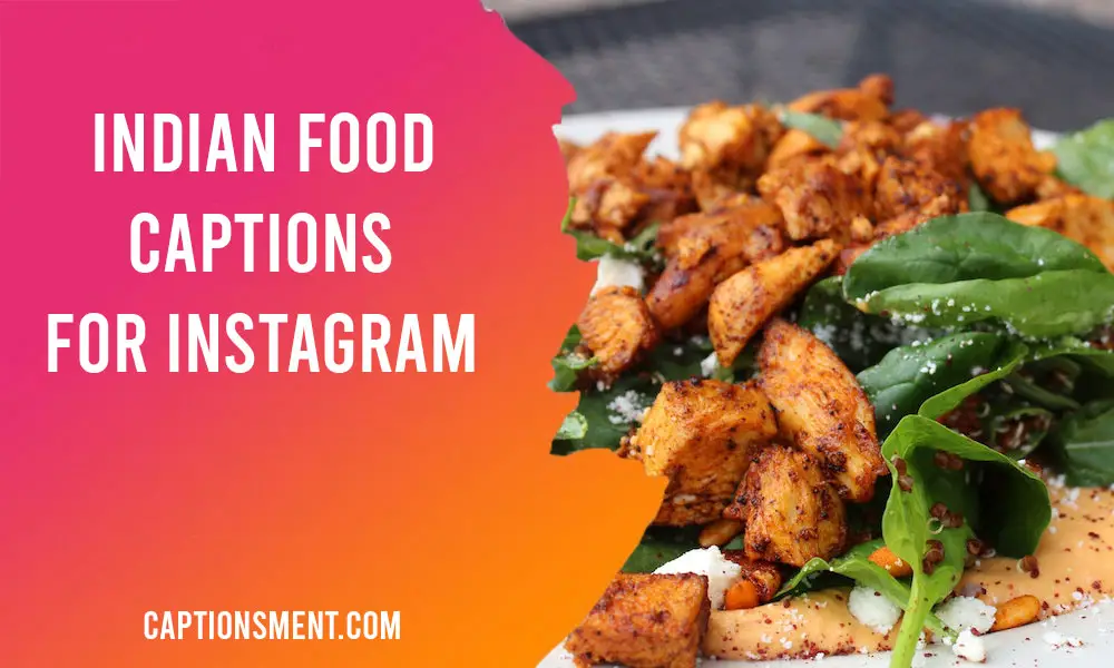 Indian Food Captions For Instagram And Quotes