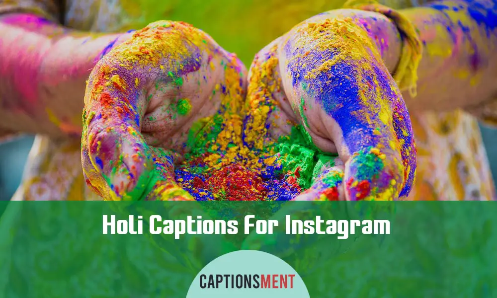 Holi Captions For Instagram