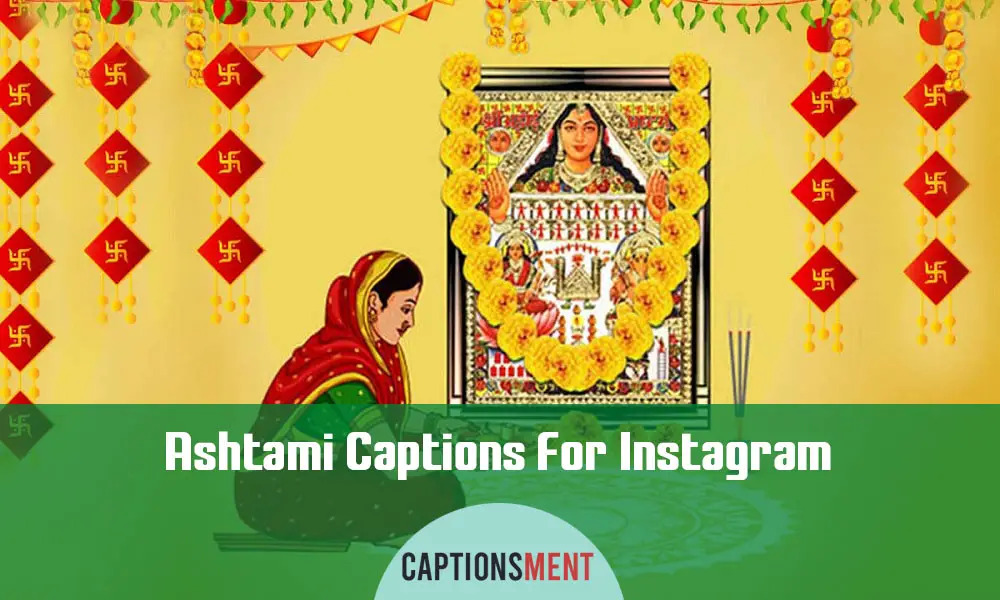 Ashtami Captions For Instagram