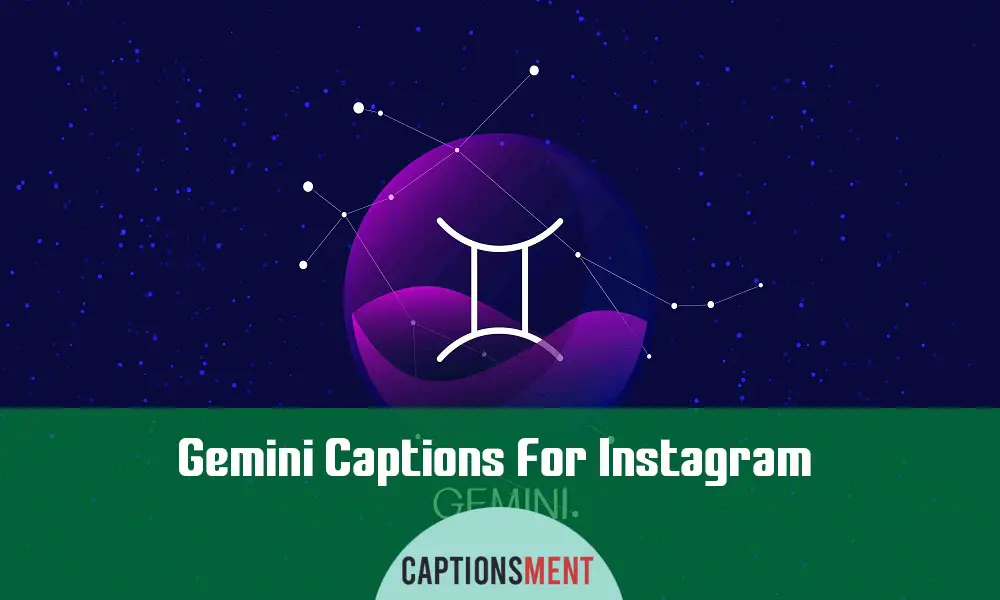 Gemini Caption For Instagram