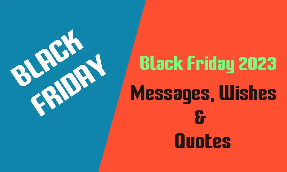 Happy Black Friday 2023 | Messages, Wishes & Quotes