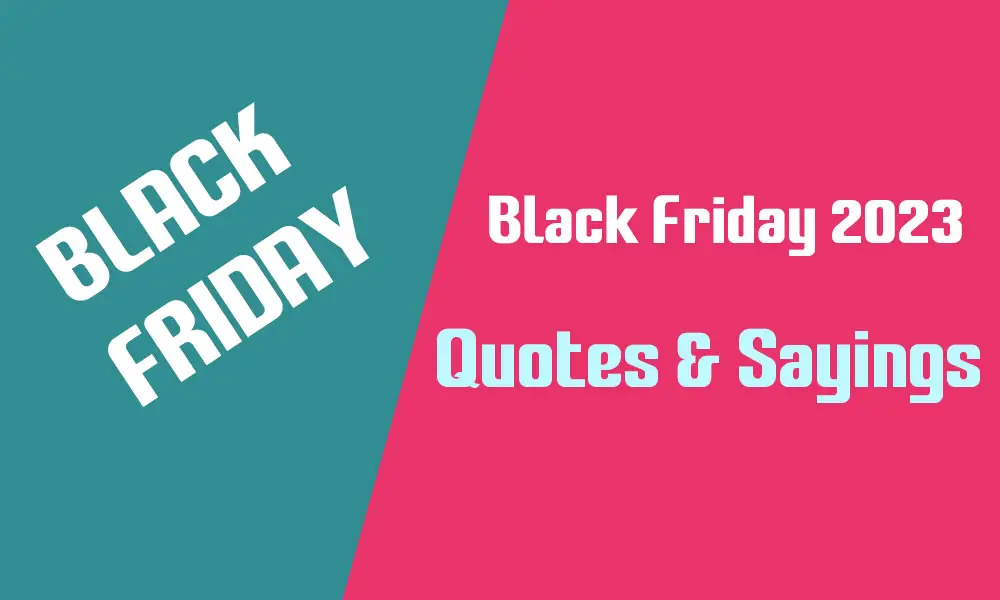 Happy Black Friday Quotes & Sayings