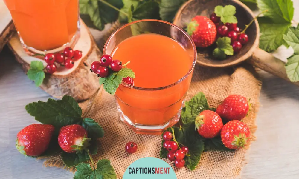Healthy Drinks Captions For Instagram